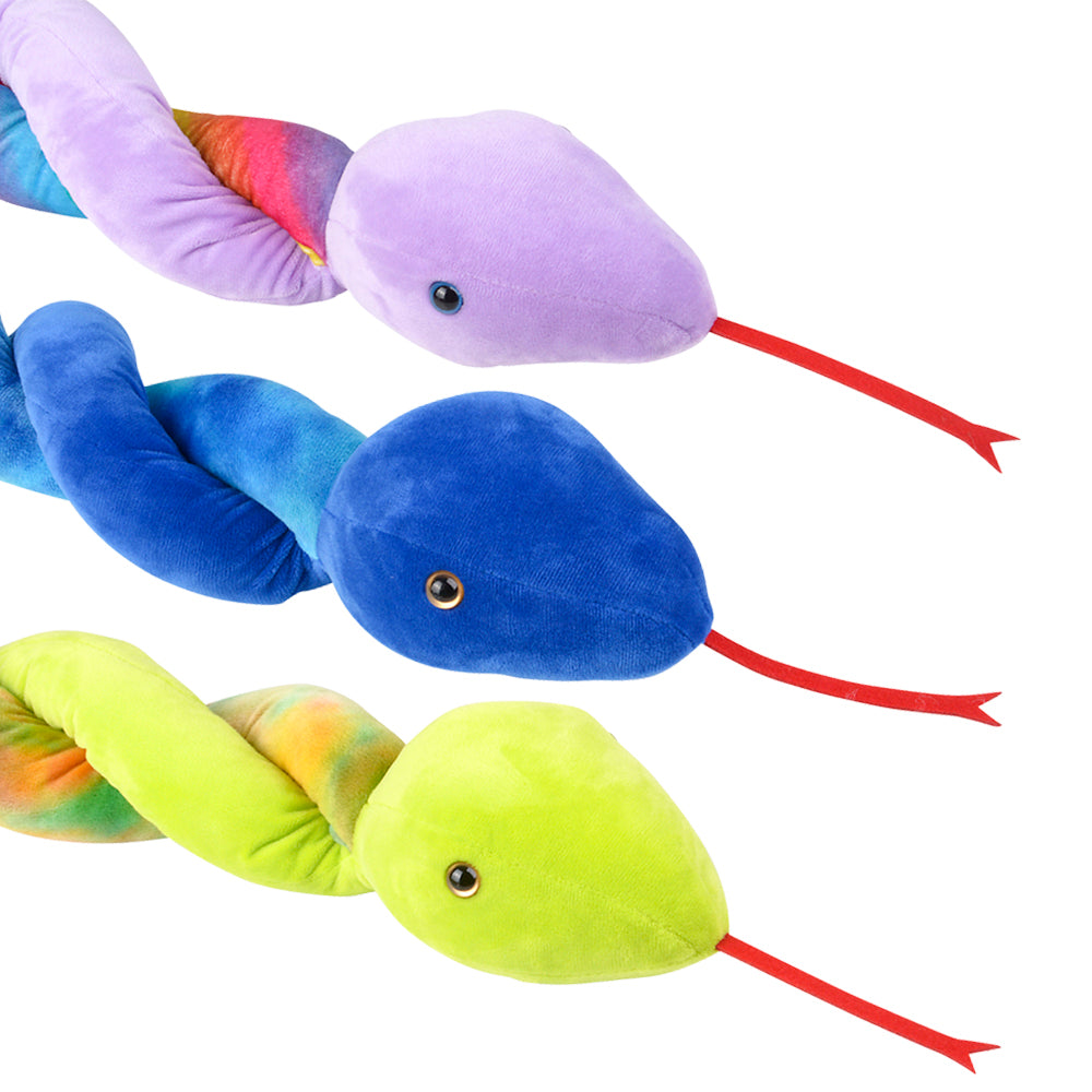 Plush Snake Assortment 67"
