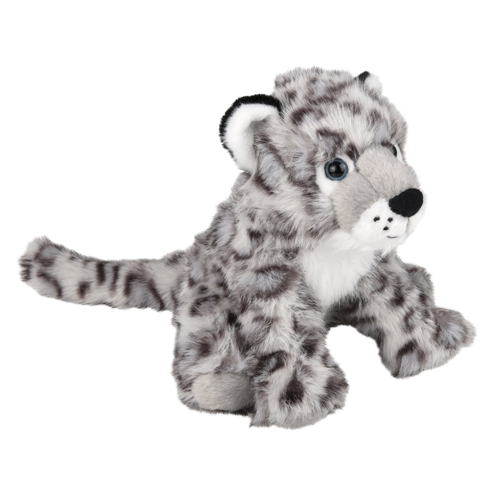 Snow Leopard Plush 8"