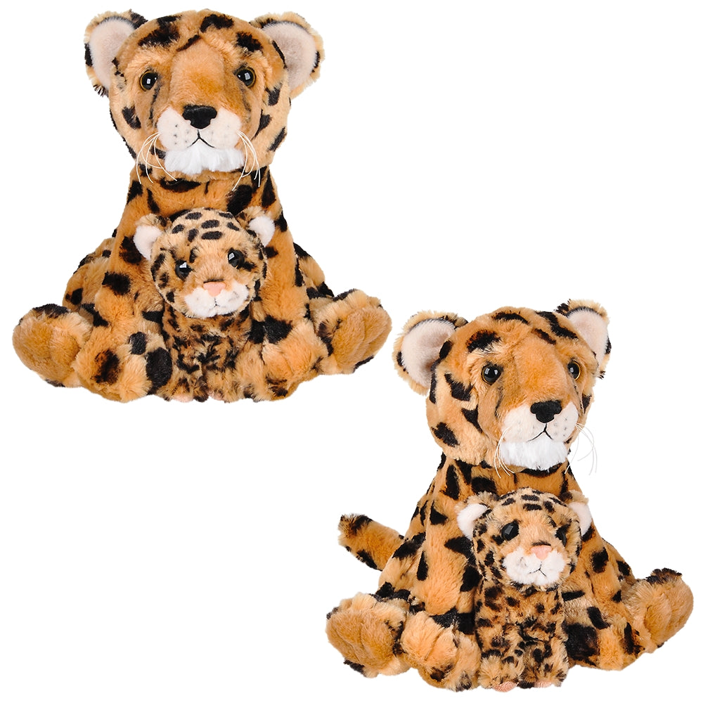 Cheetah Plush Birth Of Life Plush Set