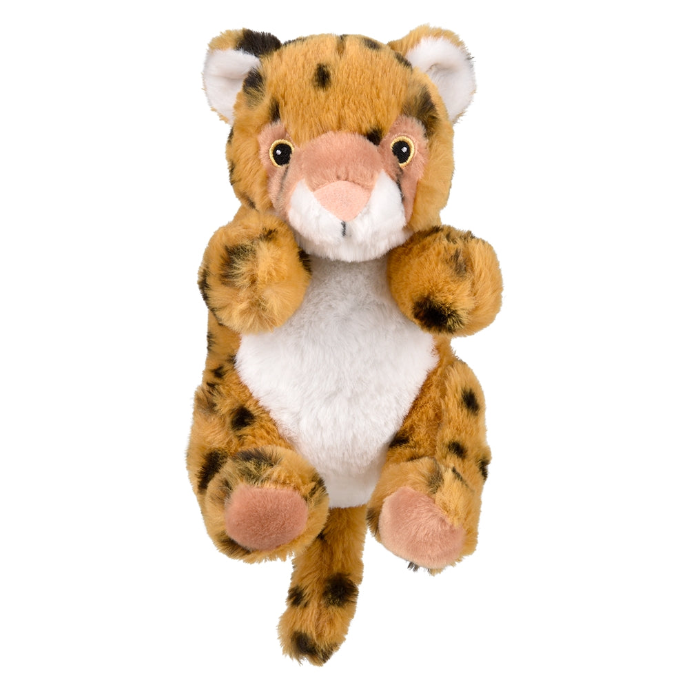 Plush Cheetah Cradle Cubbies 8"
