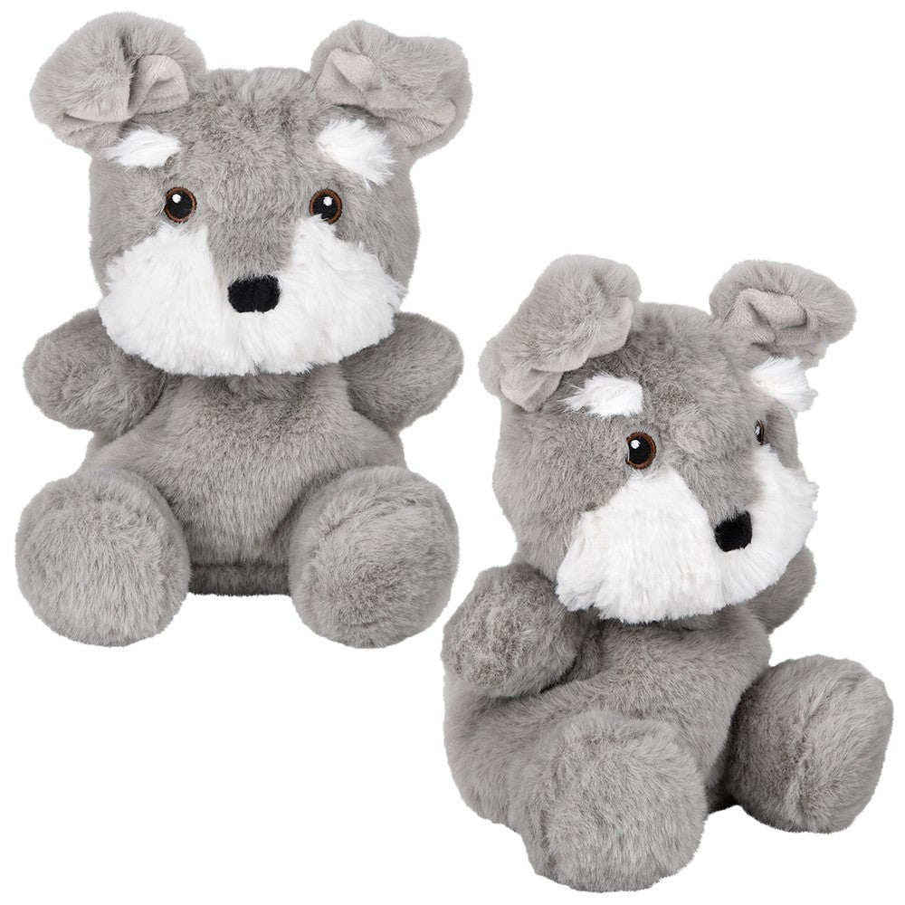 Plush Schnauzer Toy 7" Clutch Crew