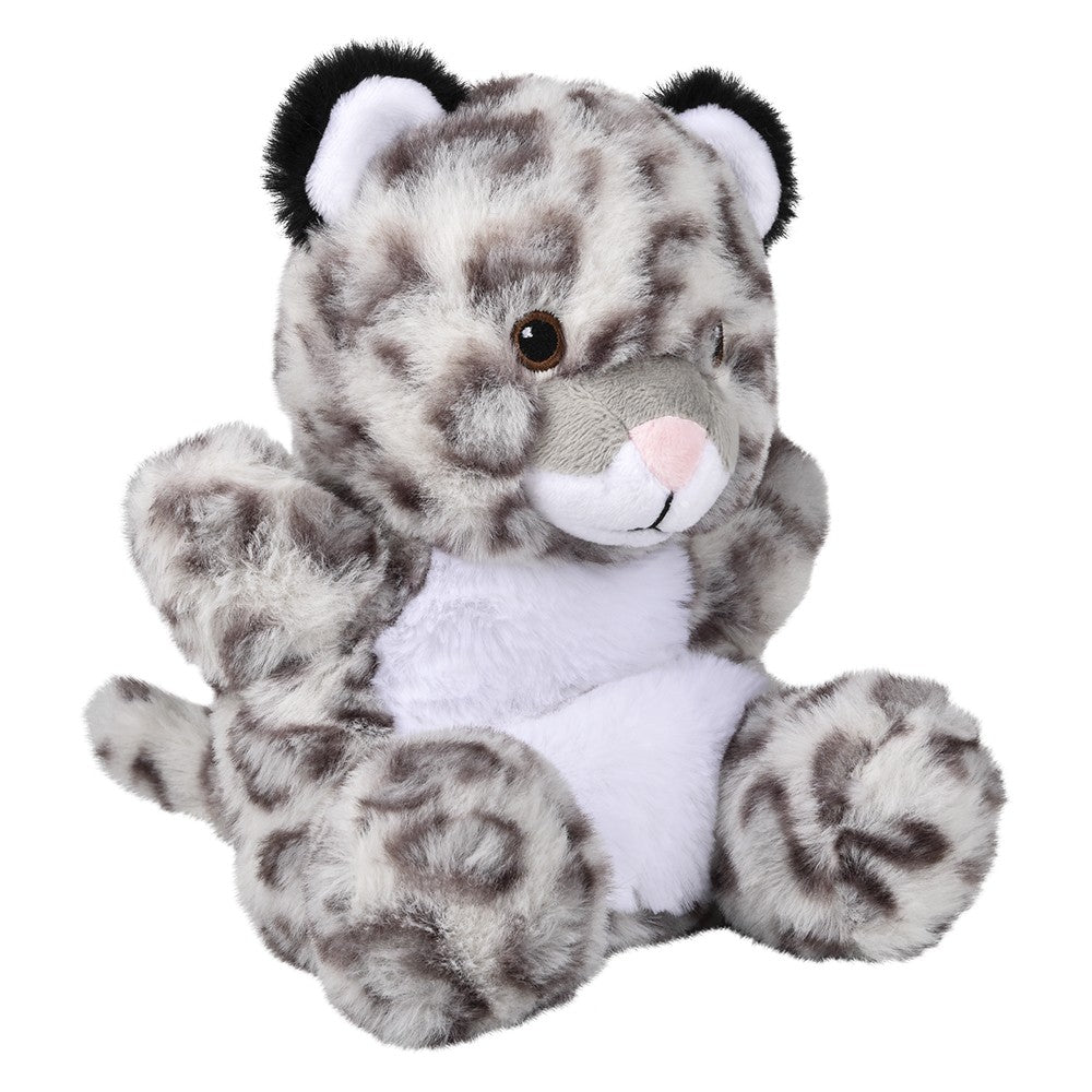 Plush Snow Leopard Clutch Crew