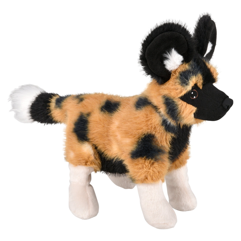 Plush Painted Dog Stuffed Animal