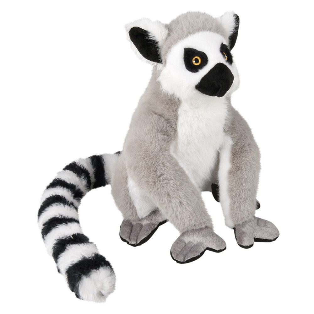 Lemur Plush Toy 11" Animal Den Ring Tail Lemur