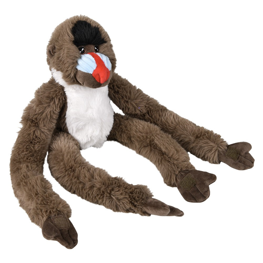 Plush Mandrill Extend-A-Pull Toy