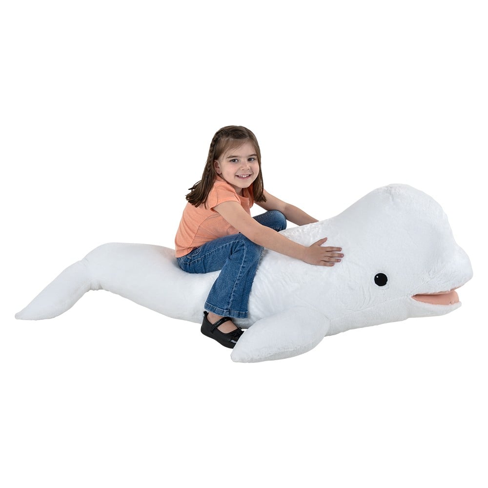 Eco Beluga Plush Giant 61"