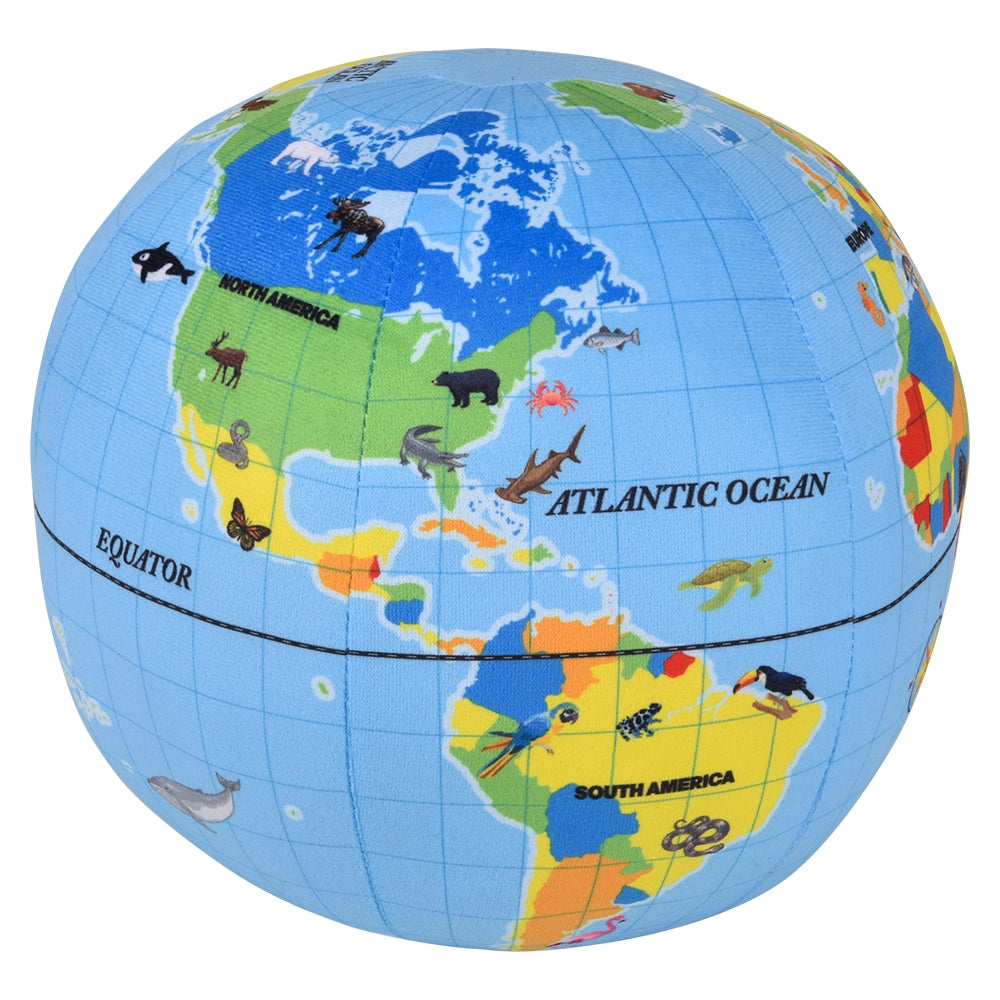 Plush Globe Ball (1 PC)