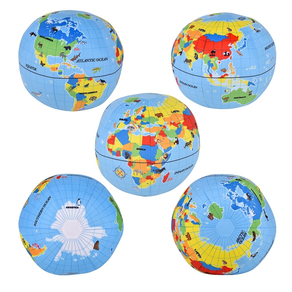 Plush Globe Ball (1 PC)