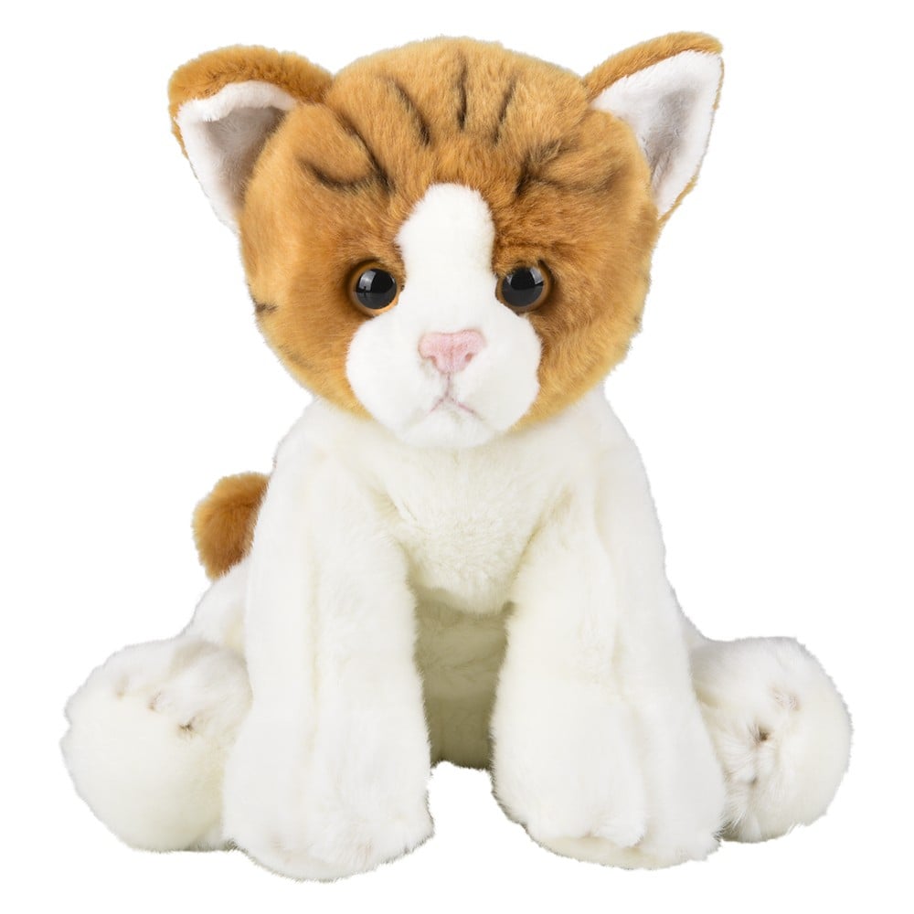 Striped Plush Cat (1 PC)