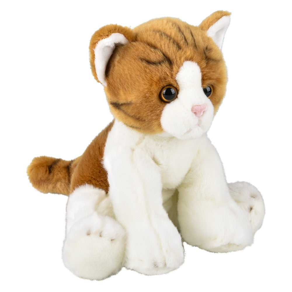 Striped Plush Cat (1 PC)