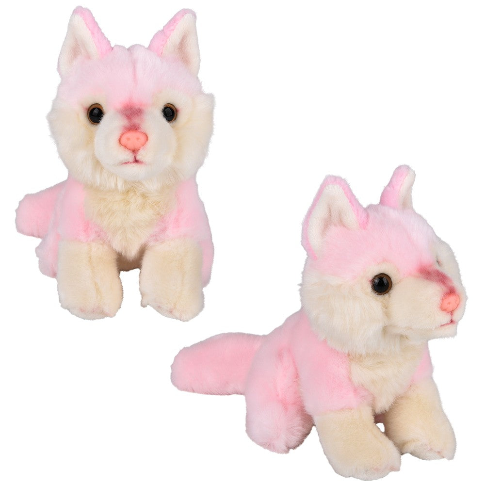 Plush Pink Wolf 7" Heirloom Brights