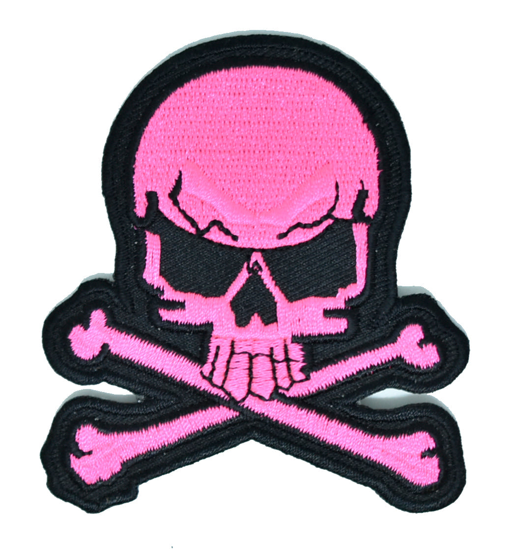Embroidered Skull Patch 3" x 2.50"
