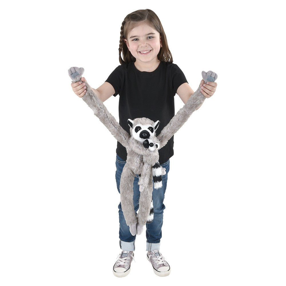 Hanging Lemur Plush 28"