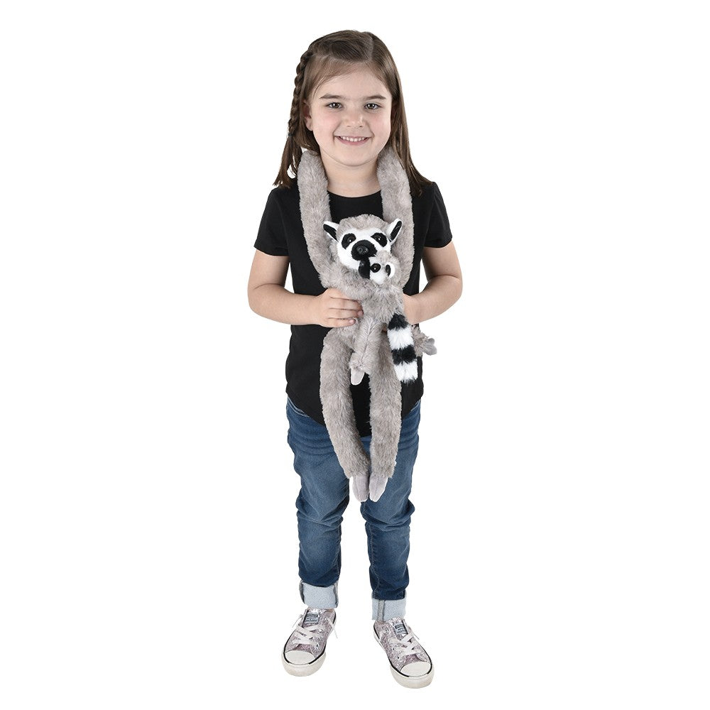Hanging Lemur Plush 28"