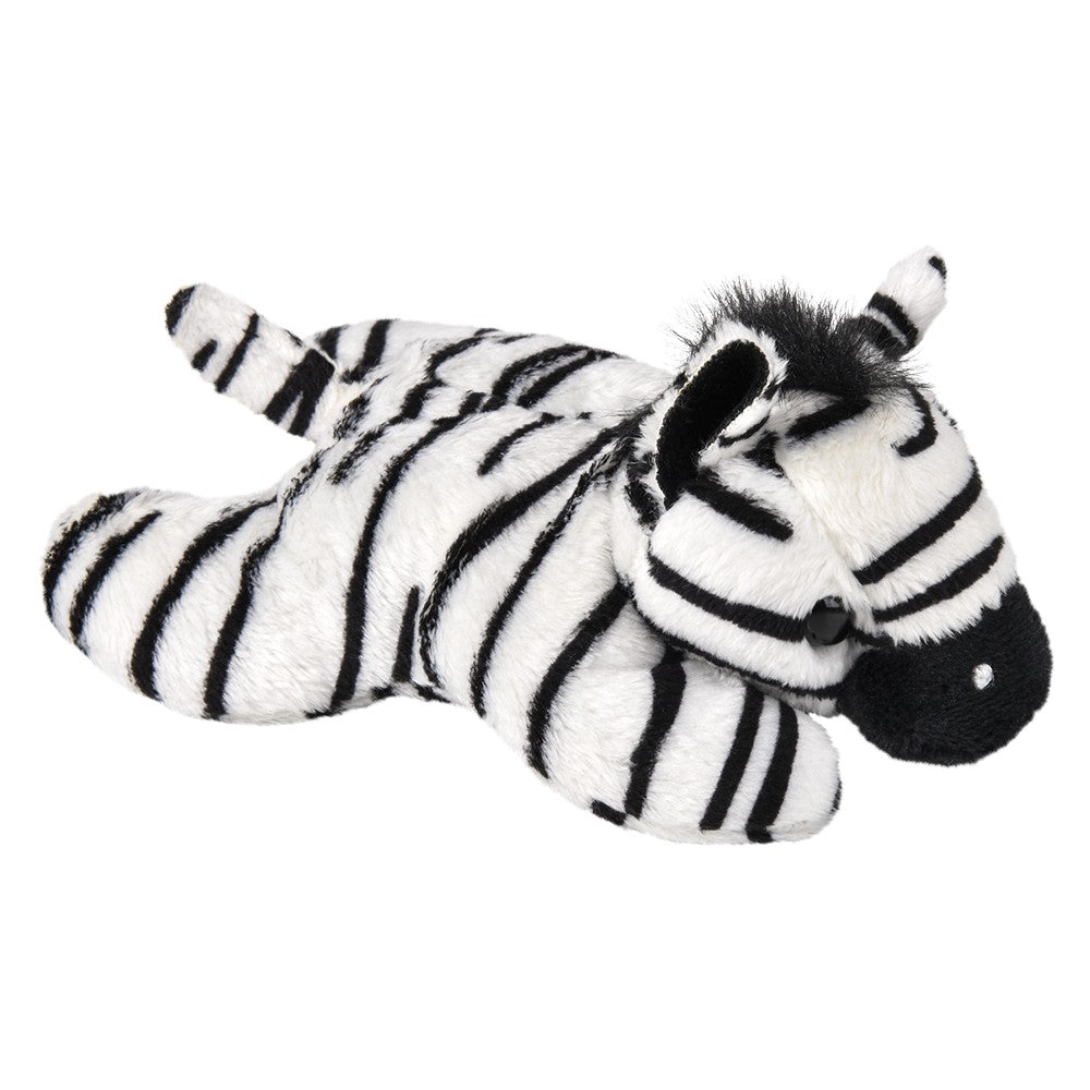 Plush Zebra Toy 3.5" Mighty Mights Zebra