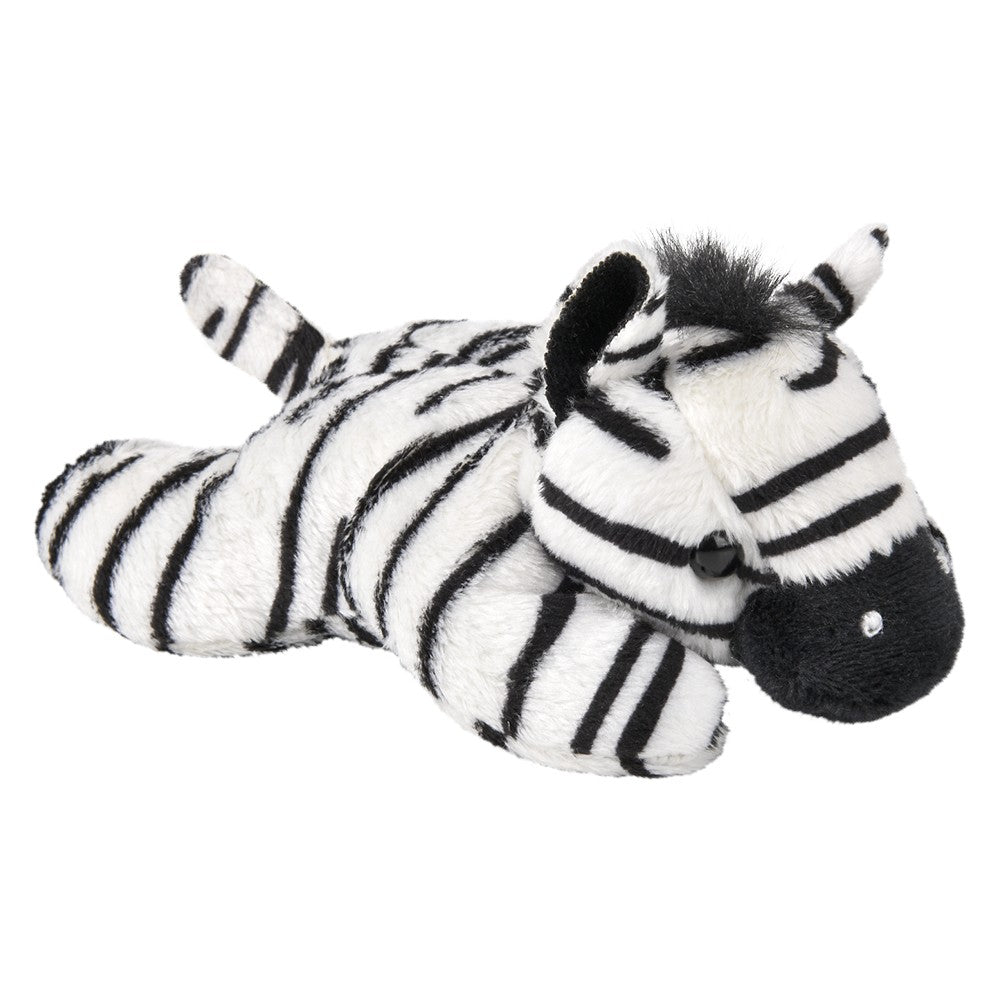 Plush Zebra Toy 3.5" Mighty Mights Zebra