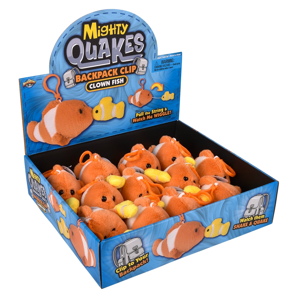 Clown Fish Backpack Clip (12 PC DSP)
