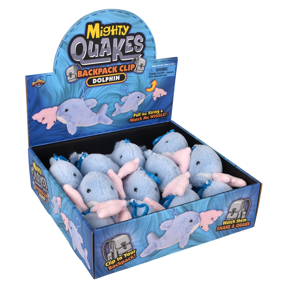 Dolphin Backpack Clip (12 Pack)
