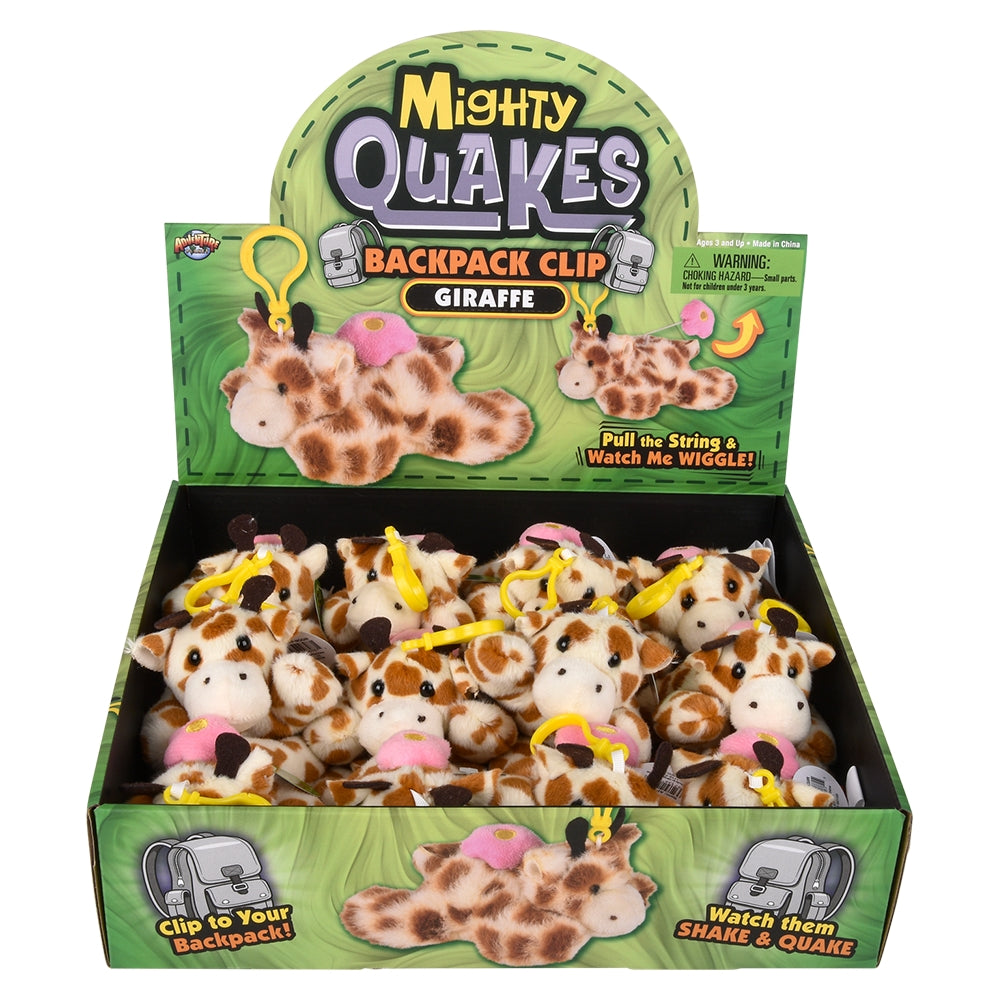 Giraffe Backpack Clip (12 Pack)