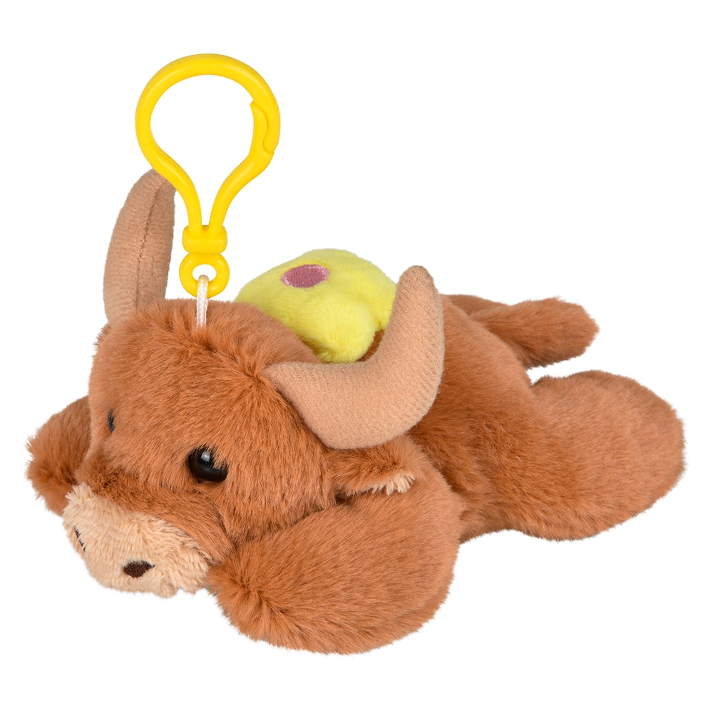 Highland Cow Backpack Clip (12 PC DSP)