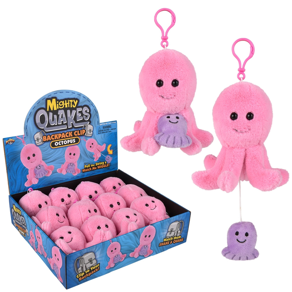 Octopus Backpack Clip (12 Pc)