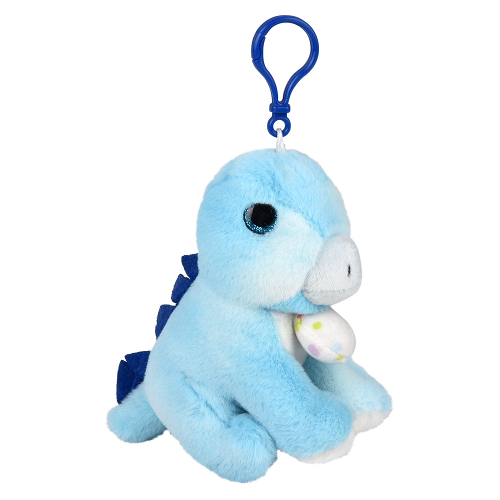 Plush Stegosaurus Backpack Clip (12 PC)