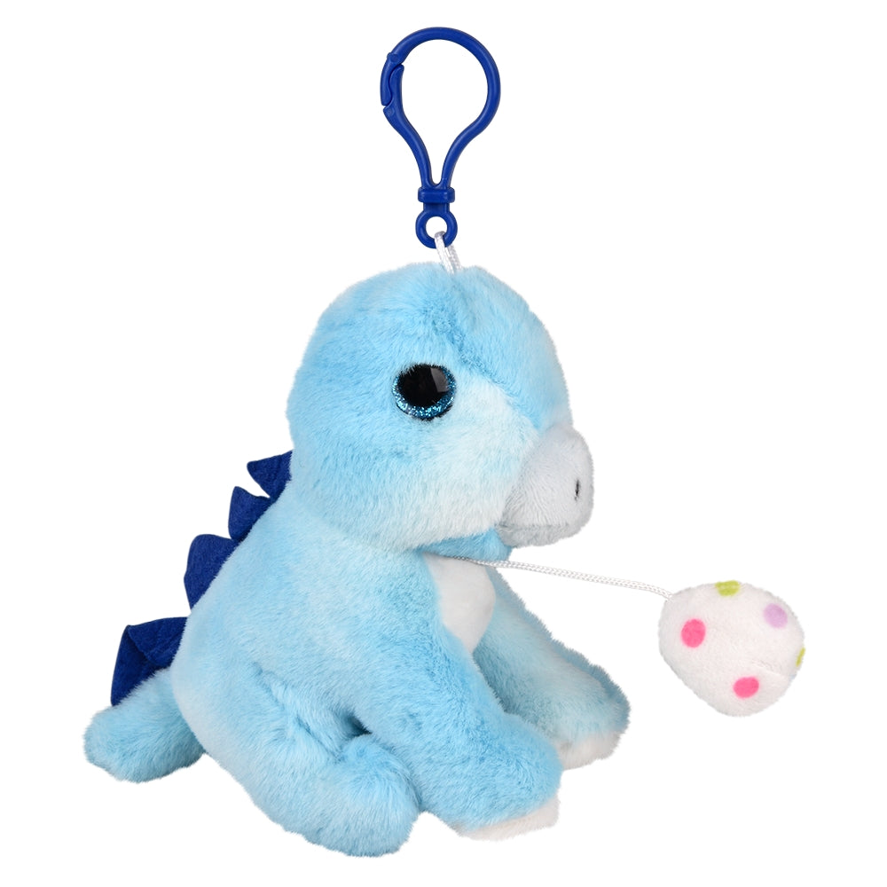 Plush Stegosaurus Backpack Clip (12 PC)