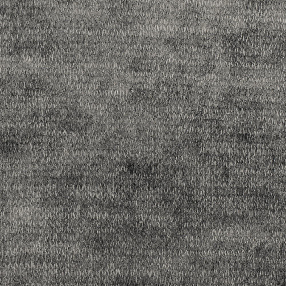 1 Yard Heather Winter Gray Stretch Poly-Wool Jersey Knit Fabric 50 Inches Wide