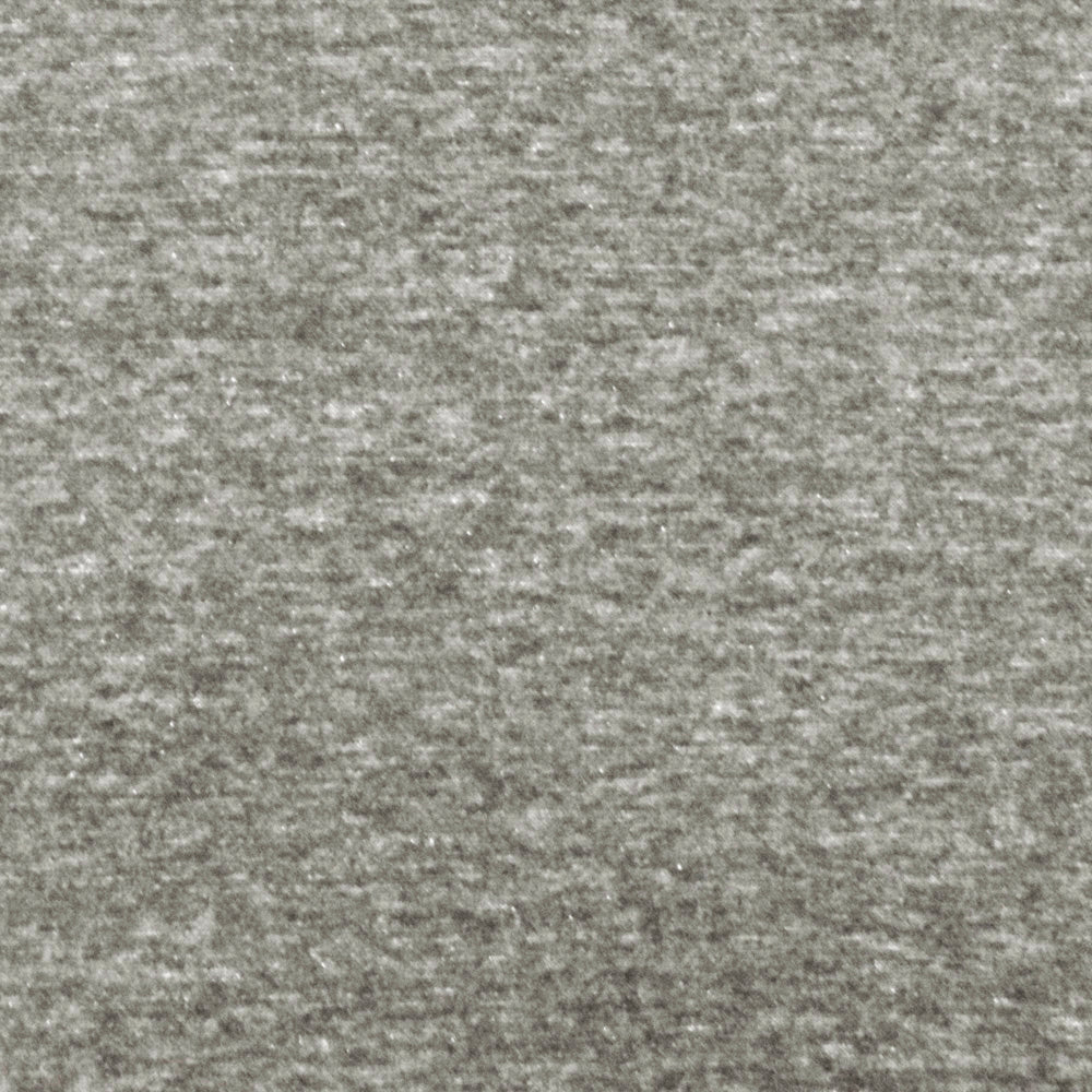 1 Yard Heather Gray & Black Texture Stretch Double Knit Fabric Soft Textured, 57 Inches Width