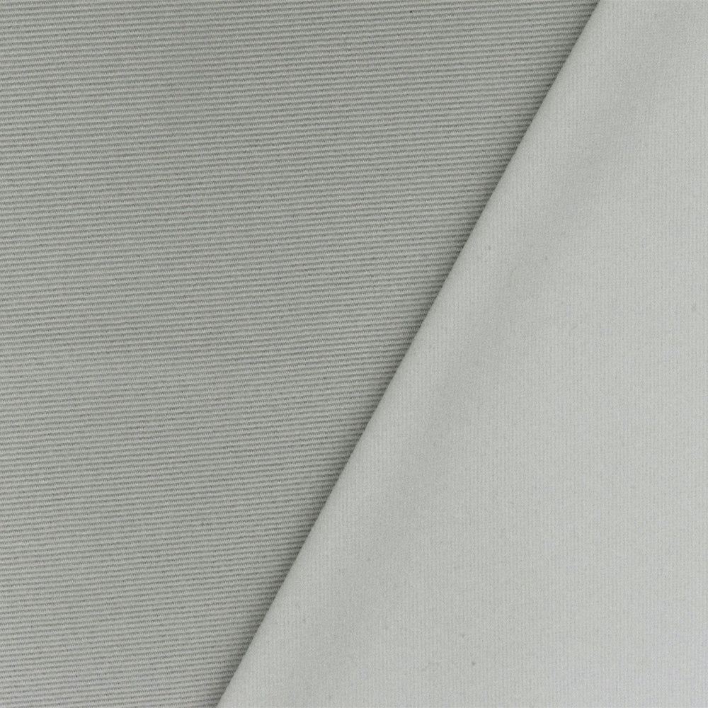 1 Yard Glacier Gray Rib Like Stretch Double Knit Fabric 55 Inches