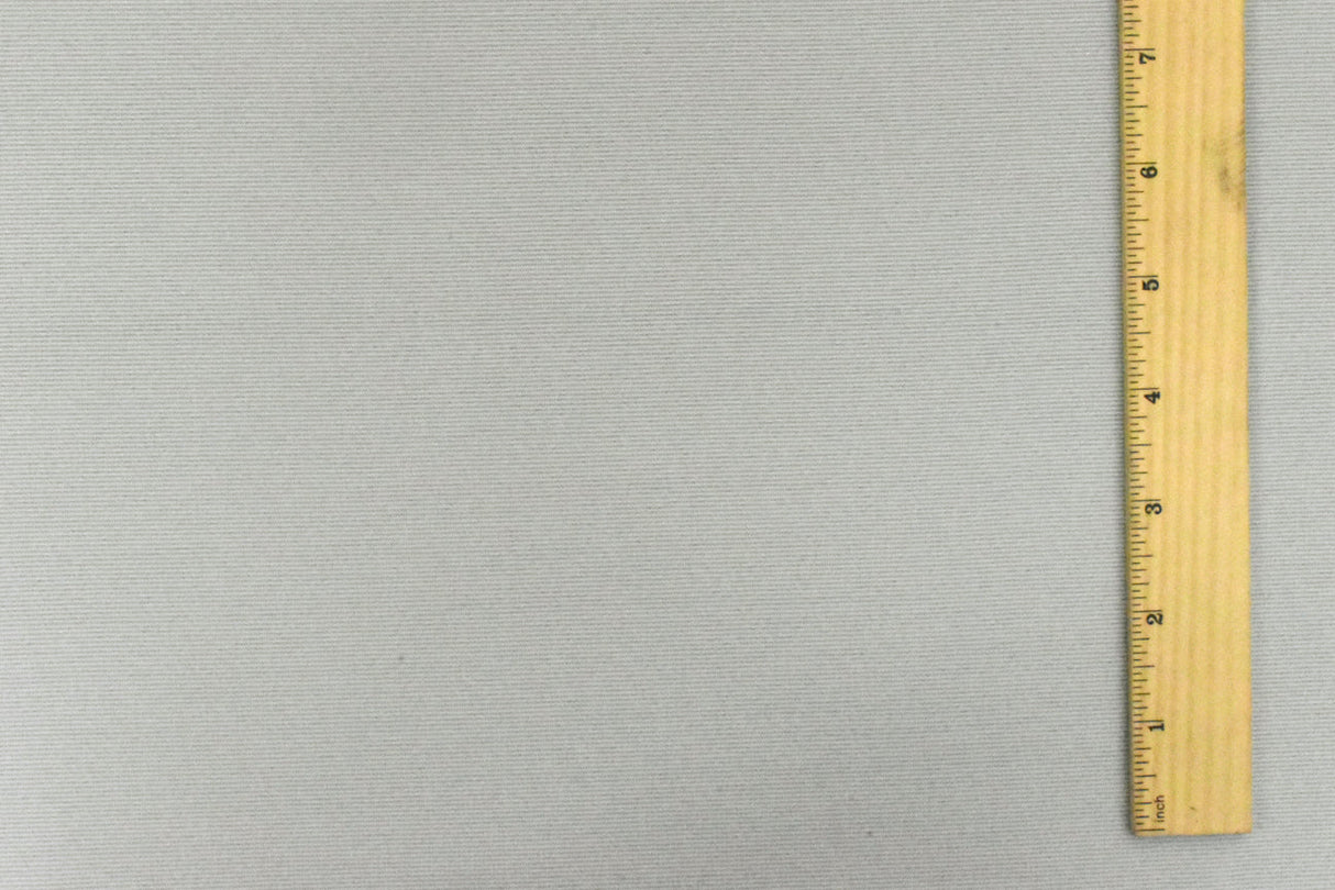 1 Yard Glacier Gray Rib Like Stretch Double Knit Fabric 55 Inches