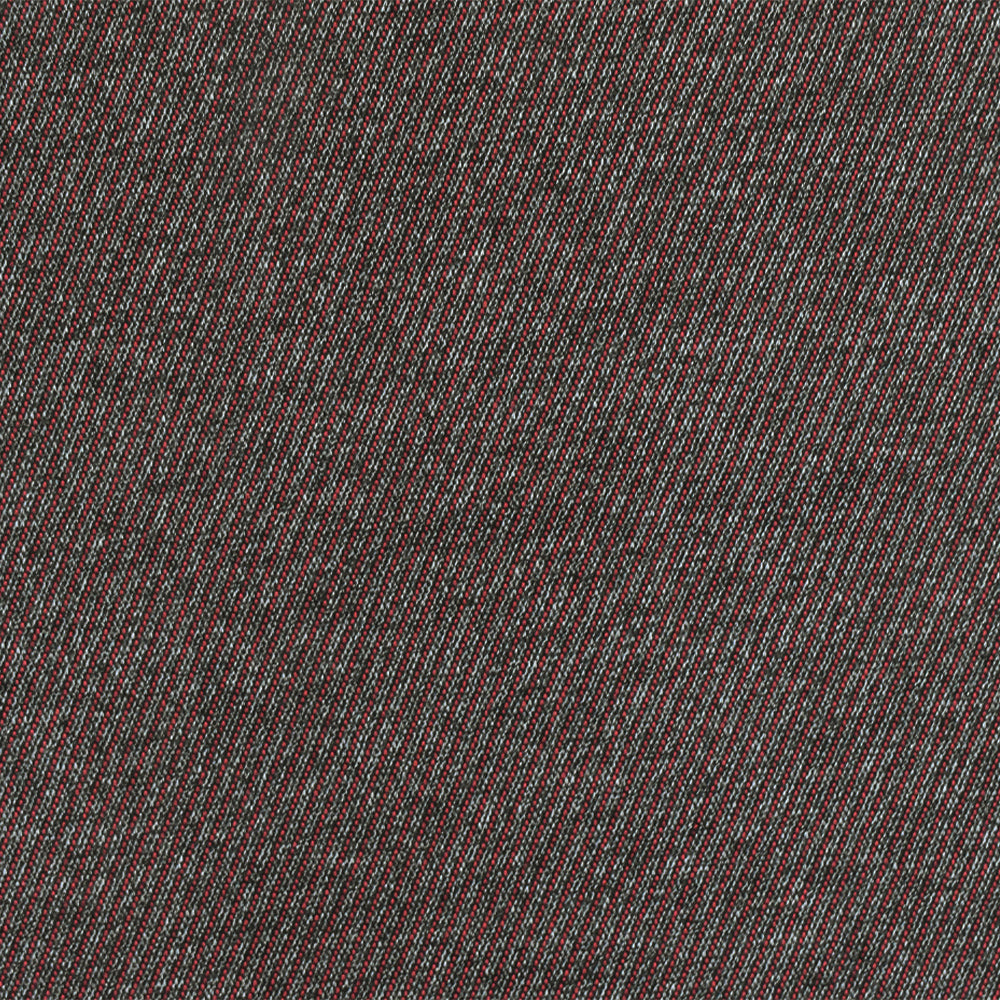 1 Yard Red Black White Twill-Like Textured Stretch Double Knit Fabric for Jackets, Coats & Apparel 54 Inches Wide