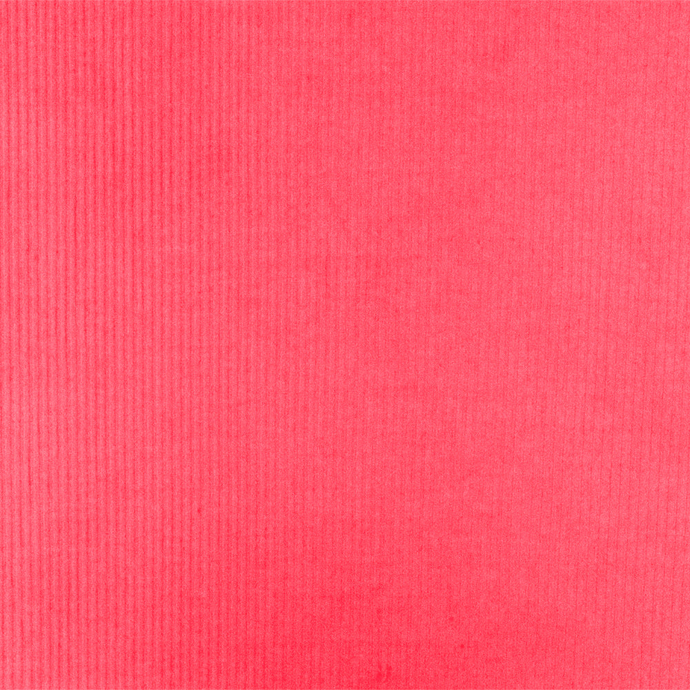 1 Yard Neon Pink Solid Stretch Polyester 4X2 Rib Knit Fabric for Activewear Dresses Jackets 53 Inches Width