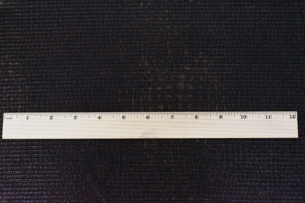 1 Yard Black Copper Reptile Foil Ottoman Knit Fabric for Activewear and Costumes 56 Inches Width