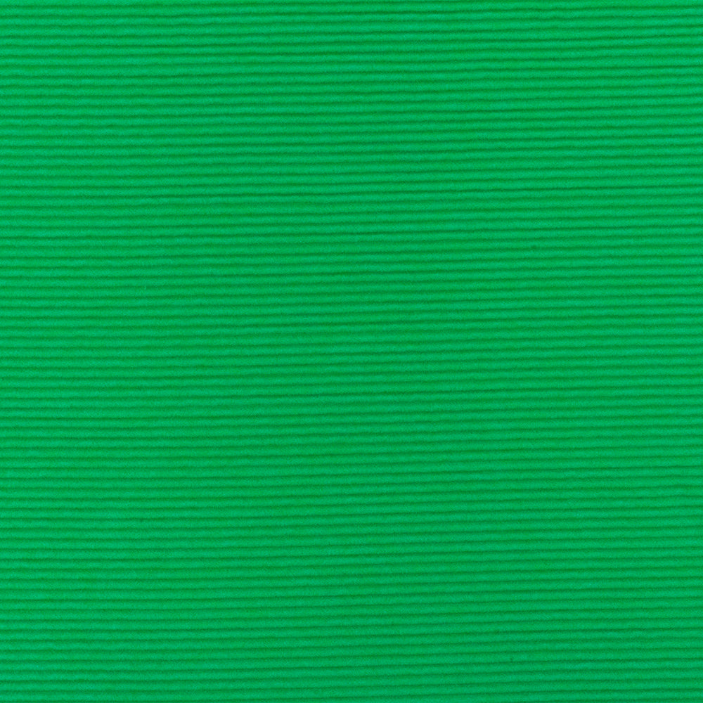 1 Yard Green 3D Textured Stripe Stretch Spandex Knit Fabric for Activewear and Performance Wear 40 Inches Width
