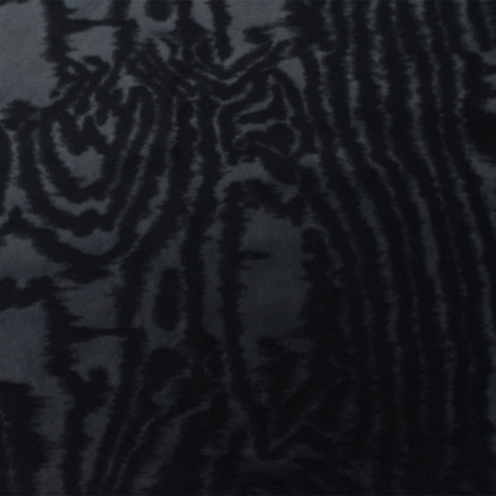 1 Yard Black Tiger Print Stretch Nylon Tricot Knit Fabric for Swimwear 56 Inches Width