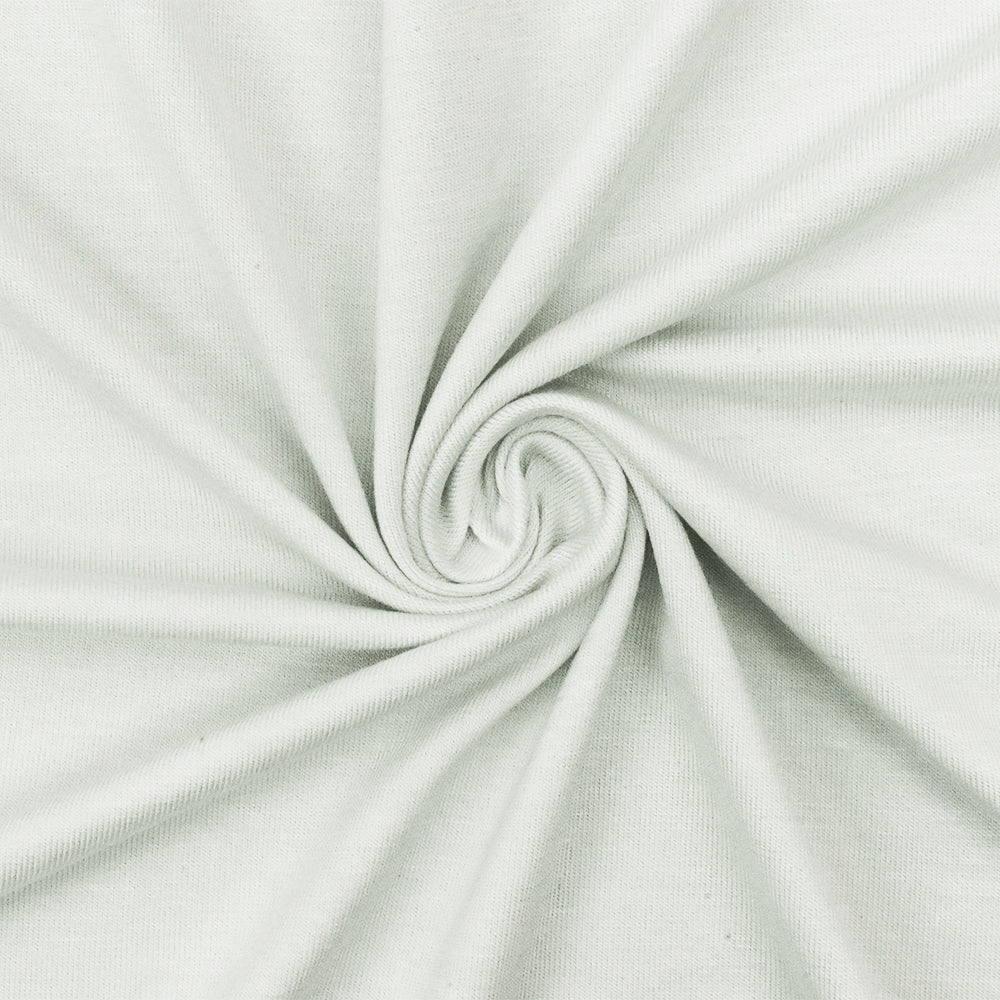 1 Yard Light Fog Gray Spandex Rayon Modal Jersey Knit Fabric For Blouses And Basic Tees 58 Inches Width