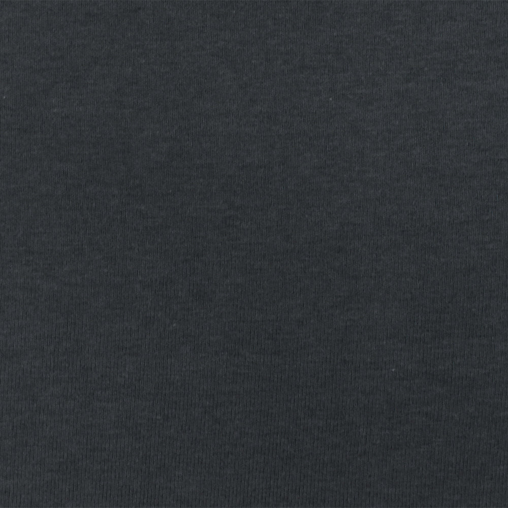 1 Yard Phantom Gray Organic Cotton Poly Stretch Spandex Rib Knit Fabric 51" Width