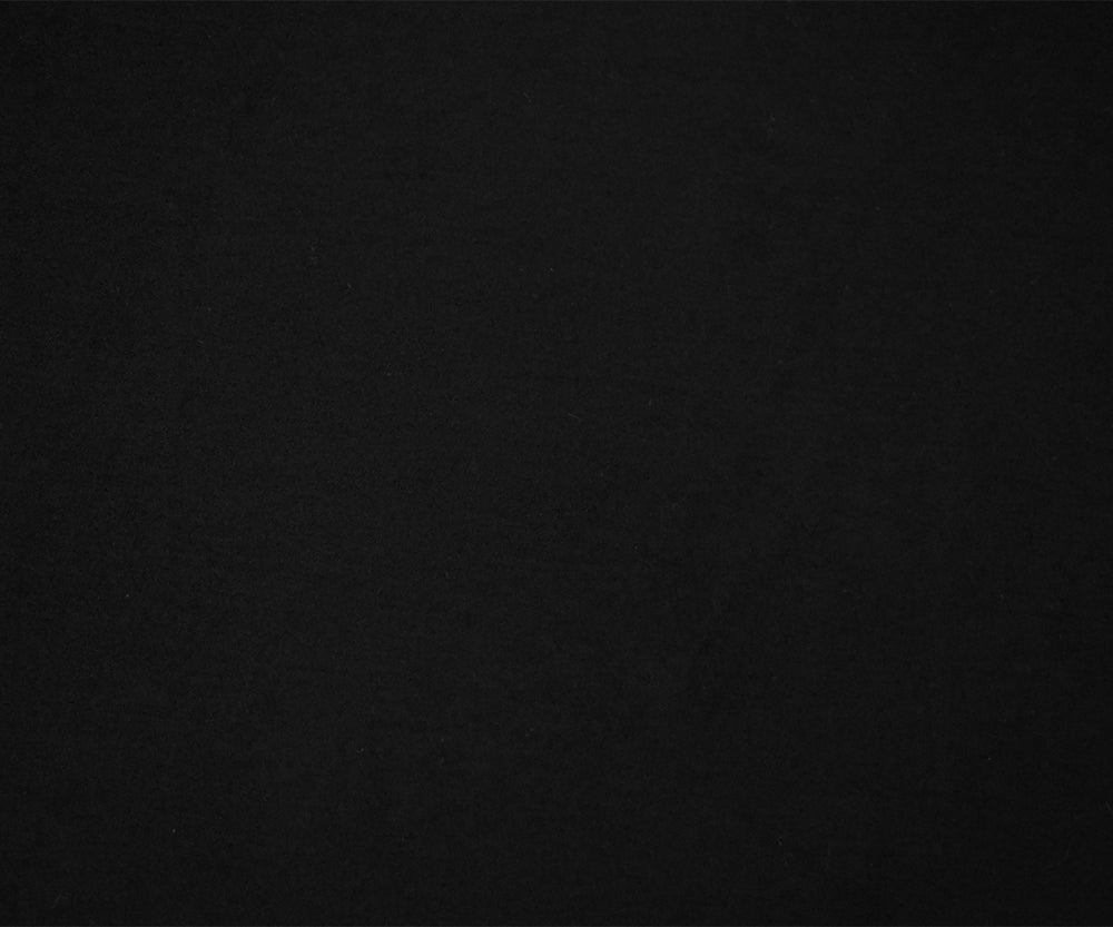 1 Yard Matte Black Wool Blend Slub Stretch Jersey Knit Fabric 46 Inches Wide