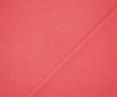 1 Yard Pink Bamboo Solid Stretch Jersey Knit Fabric For Apparel And Activewear 61 Inches Width