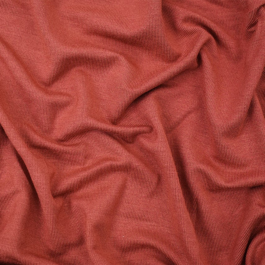 1 Yard Red Bamboo Solid Stretch Jersey Knit Fabric For Apparel Crafts 62 Inches Width