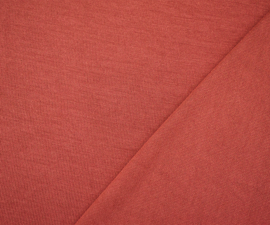 1 Yard Red Bamboo Solid Stretch Jersey Knit Fabric For Apparel Crafts 62 Inches Width