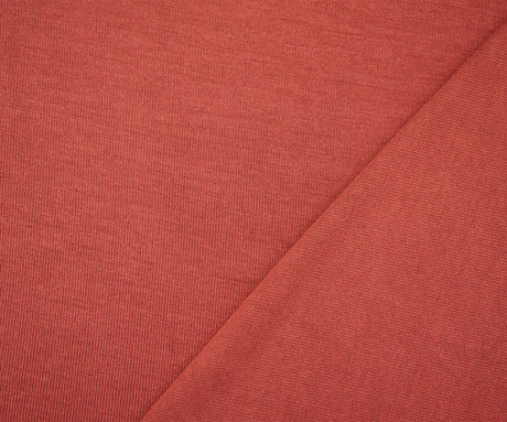 1 Yard Red Bamboo Solid Stretch Jersey Knit Fabric For Apparel Crafts 62 Inches Width