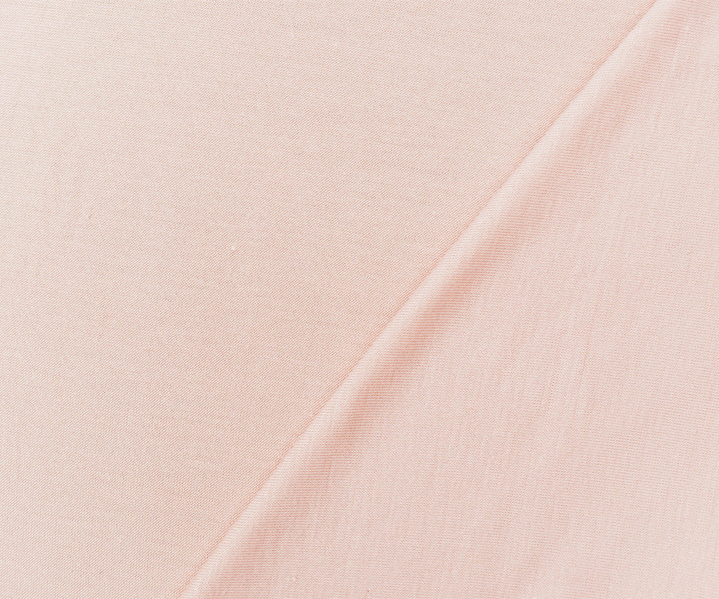 1 Yard Light Peach Orange Bamboo Solid Stretch Jersey Knit Fabric For Apparel Crafts 61 Inches Width