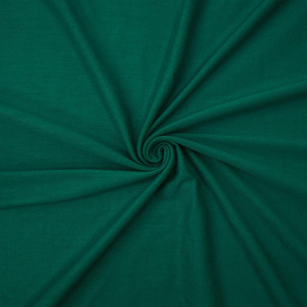 1 Yard Green Bamboo Solid Stretch Jersey Knit Fabric For Apparel Crafts 62 Inches Width
