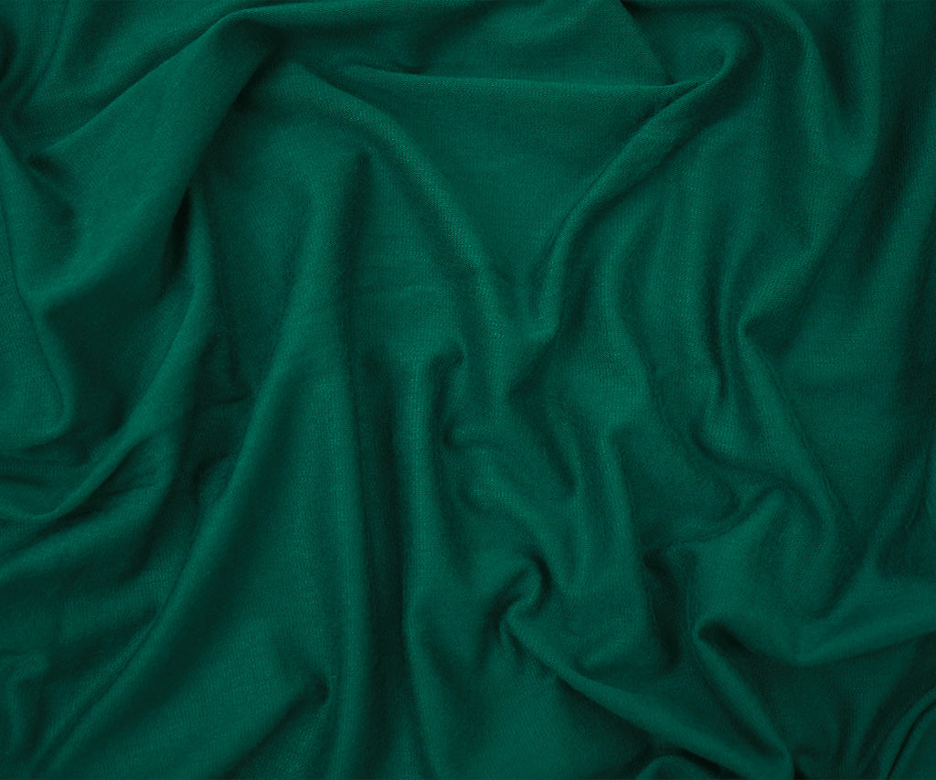 1 Yard Green Bamboo Solid Stretch Jersey Knit Fabric For Apparel Crafts 62 Inches Width