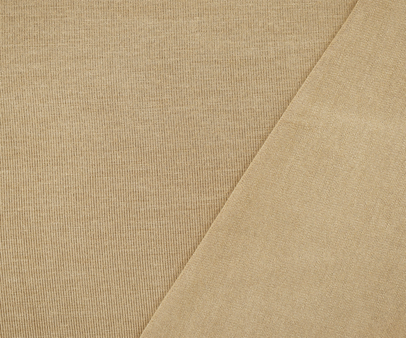1 Yard Brown Bamboo Solid Stretch Jersey Knit Fabric For Apparel Crafts 61 Inches Width