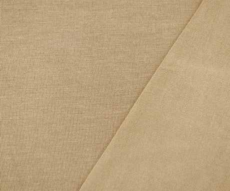 1 Yard Brown Bamboo Solid Stretch Jersey Knit Fabric For Apparel Crafts 61 Inches Width