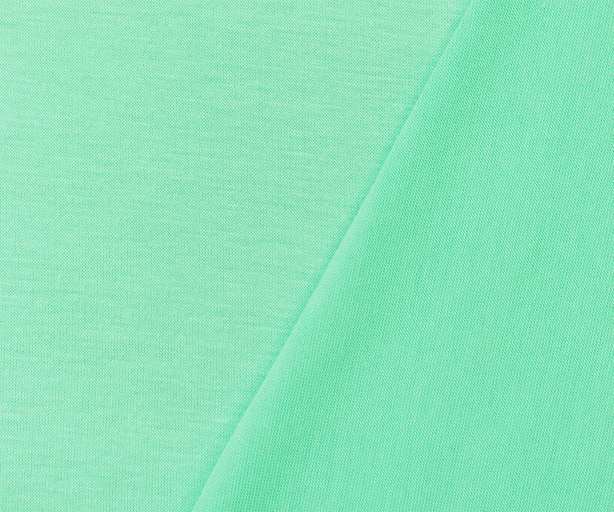 1 Yard Mint Green Bamboo Solid Stretch Jersey Knit Fabric For Apparel Crafts 63 Inches Width