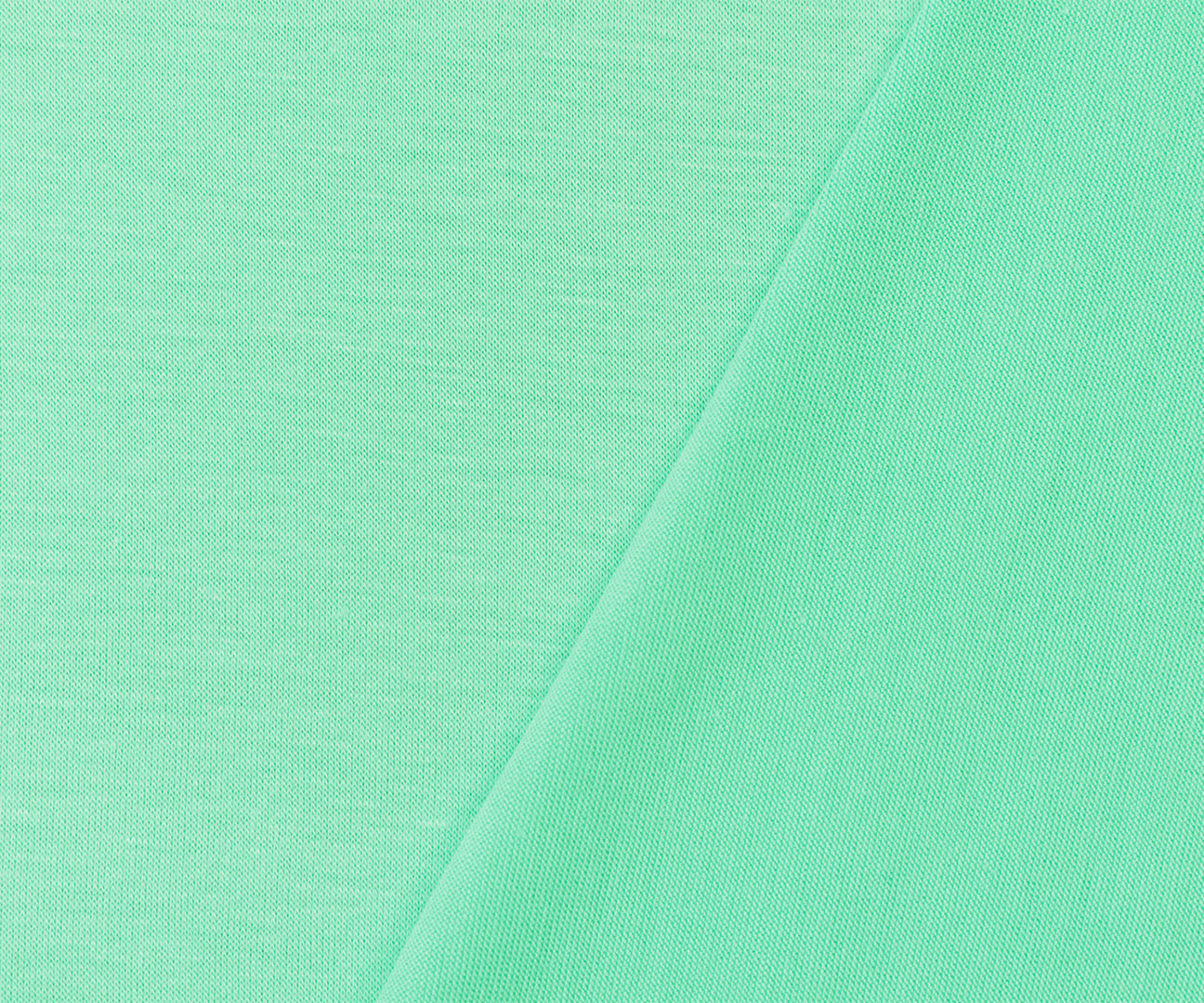 1 Yard Mint Green Bamboo Solid Stretch Jersey Knit Fabric For Apparel Crafts 63 Inches Width